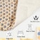 Fleece Pet Blanket with Double-sided plush, Breathable, Washable, and Lightweight, Pet Blanket with Cute star pattern, Comfortable, Washable, Soft fluffy, Suitable for small pets, 50 cm (Yellow)