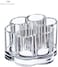 Generic 3Pcs Acrylic Makeup Organizer, Flower Shaped Cosmetic Holder, 7 Slots, By Kryllic