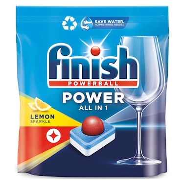 Finish Dishwasher Tablets with Lemon Scent - 30 Tablets