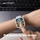 Elago Duo for Apple Watch Series 8/7 (41mm), Series 6/SE/5/4 (40mm) cover case - Clear Light Blue