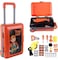 Generic 2 in 1 Deluxe Tool Kit Play Set, Pretend Play Luggage Tool Kit For Kids, With Suitcase Trolley (For Ages 3+)