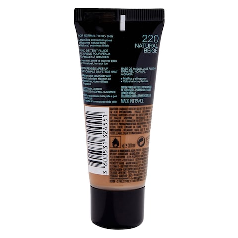 Fit Me Matte &amp; Poreless Fou 220 Beige
