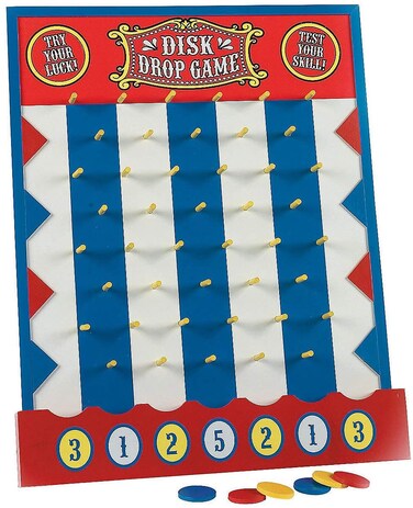 Buy Fun Express Wooden Disk Drop Game Online | Carrefour UAE