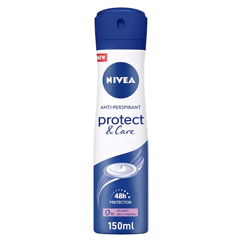 Buy Nivea Deodorant Spray for Women - Protect and Care - 150ml in Egypt