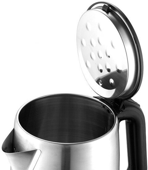 Avion Stainless Steel Electric Kettle, 2.0 Litres, Aek6200, Stainless Steel Body, Boil Dry Protection, 1500W