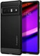 Spigen Rugged Armor designed for Google Pixel 6 PRO case cover - Matte Black