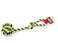 Vadigran Cotton rope+handle + ball &Oslash;10,5cm blue-yellow 54cm