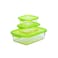 Taliona Glass Lock Rectangular With Lid Multicolour 3