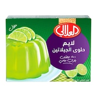 العلالي حلوى الجيلاتين لايم ٨٠ غرام