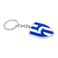 Al Hilal FC Keychain Metal, Al Hilal FC Logo Key Chain Key Ring For Car