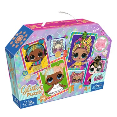 Glitter Puzzle Lol Surprise 70 Pieces