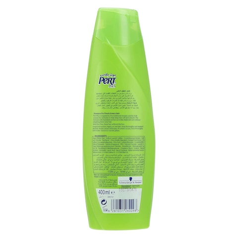 Pert Plus Shampoo With Mandarin Extracts For Oily Hair - 400  ml