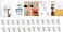 Lavish [ 24- Piece ]Self Adhesive Sticker Hanger Transparent Multipurpose Hooks