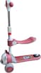 Lovely Baby Kick scooter TG 633S for Kids,Toddler Scooter for Ages 3-8, Kids Scooter, Kick Scooter with Foldable Seat,3 Wheel Scooter and Adjustble Height for Boys/Girls - Pink