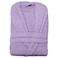 My Vita Turkish Terry Cotton Bathrobe Unisex, Free Size, Purple