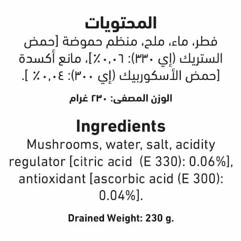 Al Alali Pieces And Stems Mushrooms 400g