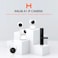 Generic-Global Version  A1 Baby Monitor IP Camera 360&deg; Panoramic Wireless Smart Security Camera AI Motion Detection Night Vision H.265 Full Color Home Security Device CMSXJ19E