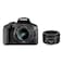 Canon EOS 2000D DSLR Camera With EFS 18-55mm DC III And EF 50mm Lens Kit