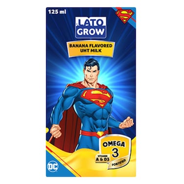 Lato Grow Omega 3 Fortified UHT Banana Milk 125ml