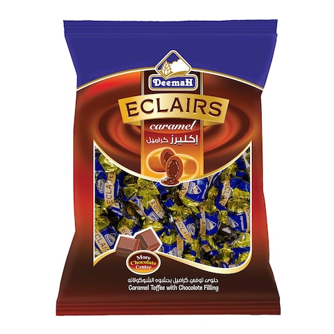 Deemah Caramel Toffee With Chocolate Filling 700g