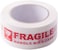 Fragile Tape Strong Adhesive Red Fragile Handle with Care Warning Packing Tape for Shipping Packing Moving (1 Roll)
