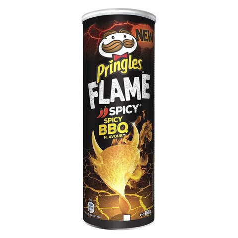 Pringles Sizzling Snacks Spicy BBQ 160 Gram