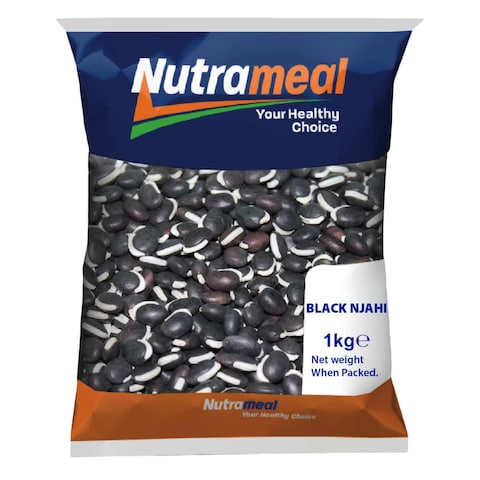 Nutrameal Black Njahi Beans 1Kg