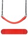 RBWTOYS  Swing Round Edge less Seat with Colorful Chain.  Model RW-13137. Red