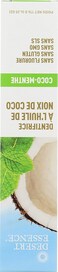 Desert Essence Tea Tree Oil Toothpaste, Coconut Mint, 6.25 Ounce, Refreshing Taste, Complete Oral Care, Baking Soda, Sea Salt, Pure Essential Oil, Fights Against Sugar Acids, Zinc Citrate