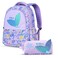 Nohoo Kids 16 Inch School Bag with Pencil Case Combo Mermaid - Purple