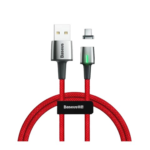 Baseus CATXC-B09 Zinc Magnetic USB-C Cable 2A - 2 Meters - Red