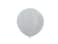 Sempertex 3 pcs, 24" Round Balloons,  Satin Silver