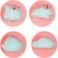 Royalford Toy Shaped Cookie Cutters, 4Pcs Abs Mould, Rf10971 Cutter With Handle 3D Design Mould Baking Tools For Kitchen Kids