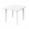 Cosmoplast Square Table White 85cm
