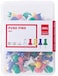 Generic Deli 0031 Color Push Pins, 25mm, 1'', 100 Pins