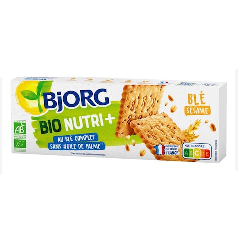 Bjorg Biscuits Nutri+ Ble Sesame Bio 184GR
