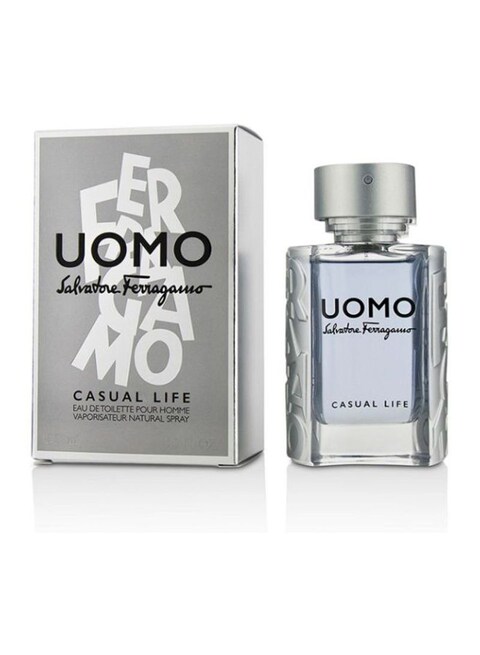 Salvatore Ferragamo Uomo Casual Life Eau De Toilette - 50ml