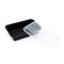 75pcs -Rectangular Disposable Food Container - Black Base With Clear Lid -28oz