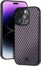 Monocarbon Real Carbon Fiber Case For iPhone 14 Pro Max Cover [Magsafe Compatible] Military Grade - Matte Purple