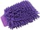 Generic Super Mitt Microfiber Car Wash Washing Cleaning Gloves - Purple