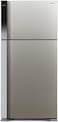 Hitachi 550L Net Capacity Top Mount Inverter Series Refrigerator Brilliant Silver - RV760PUK7KBSL