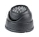 Tomvision - Black colour Flashing Light Infrared CCTV Surveillance Simulation Dummy Fake Imitation Dome Camera