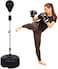 Max Strength Free Standing Speed Punching Ball Speedball Punch Bag With Adjustable Height Freestanding For Training Practice Reaction Speedball Steel Springs To Withstand Hard Punches