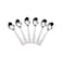 Windcera Jessica Tea Spoon Set Silver 6 PCS