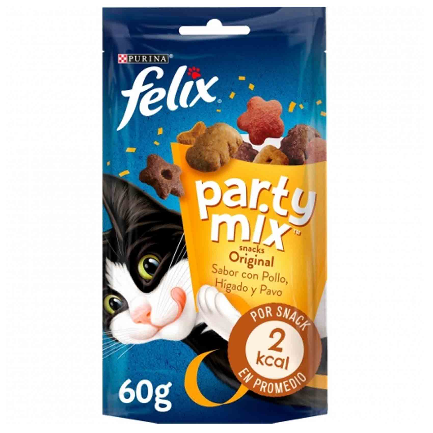 Purina Felix Cat Food Party Mix Original 60 Gram Online Carrefour Jordan