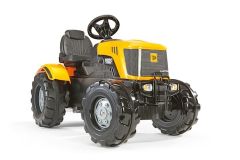 ROLLY TOYS Ride-On JCB Pedal Farm Tractor With Adjustable Seat - 601004