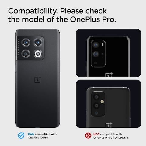 Spigen Ultra Hybrid designed for OnePlus 10 PRO case cover - Crystal Clear