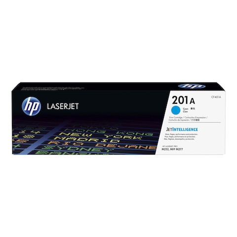 HP 201A Cyan Original Laserjet Toner Cartridge   CF401A