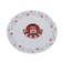Borosil Larah Fluted Pentas Opal Dinner Plate White 27cm