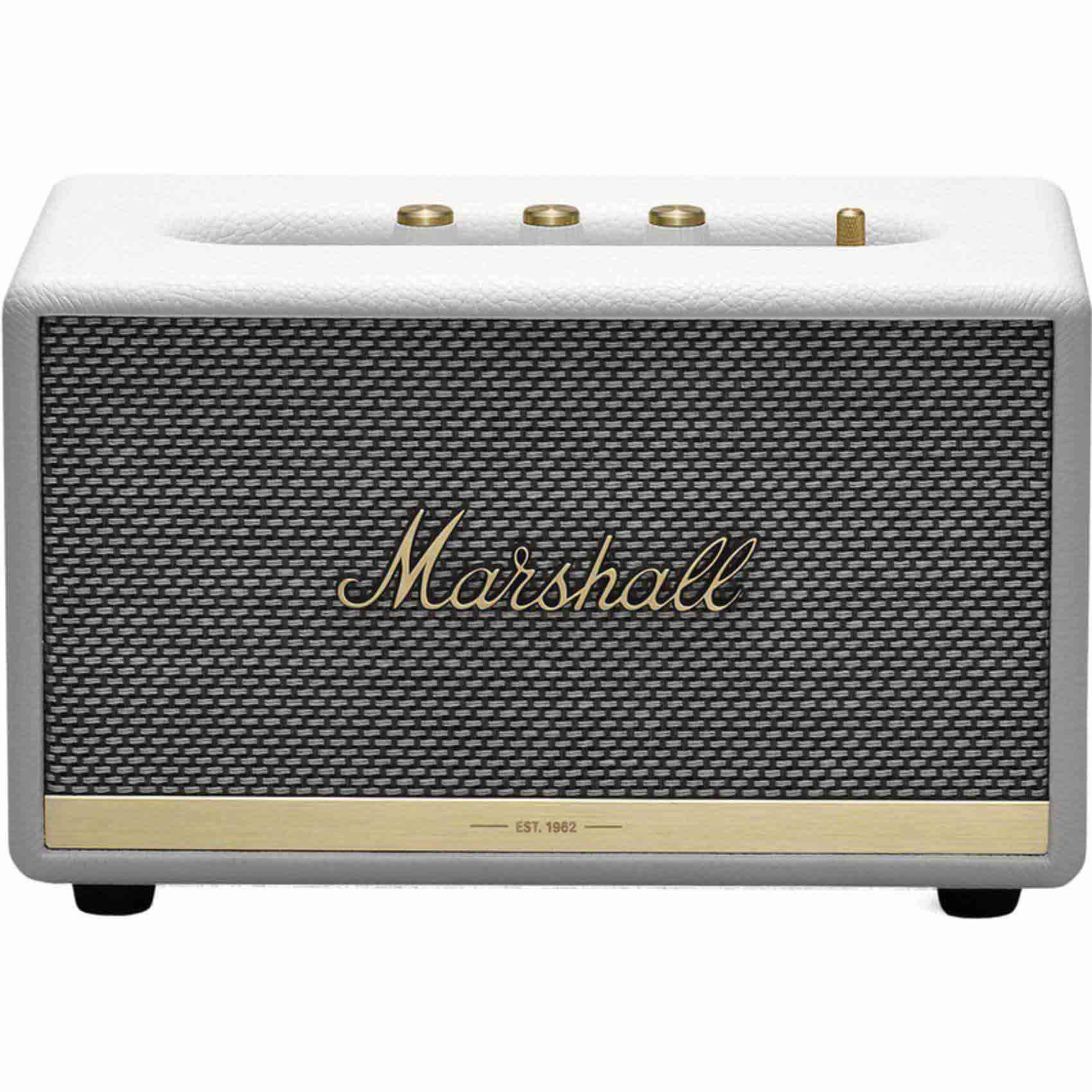 Marshall ACTON IIホワイト Bluetoothスピーカー Amazon.co.jp: Marshall ACTON II Wireless Speaker, White